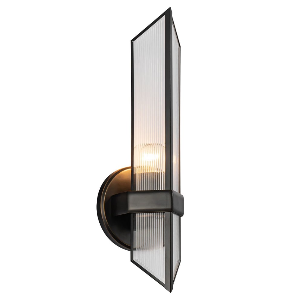 Applique Murale Acier, - bronze