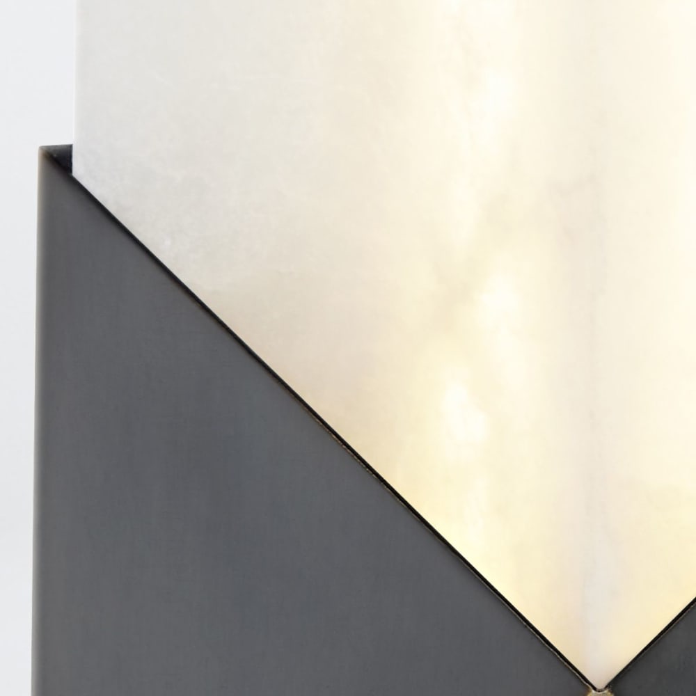 Applique Murale Albâtre, Acier Bronze Urbain — vue 4
