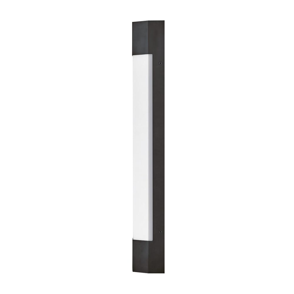 Applique Murale Acier,Verre opale gravé Noir Mat — vue 3