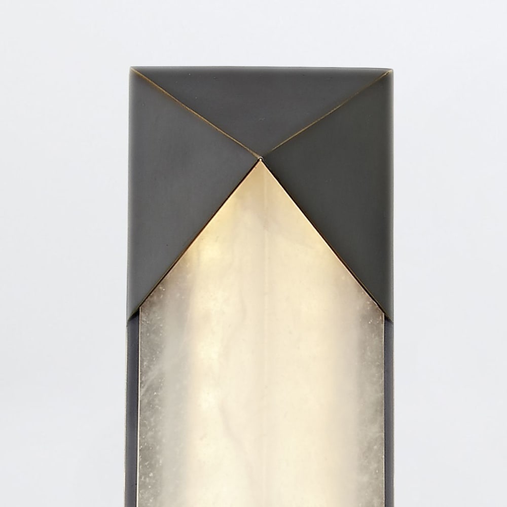 Applique Murale Albâtre, Acier Bronze Urbain — vue 3