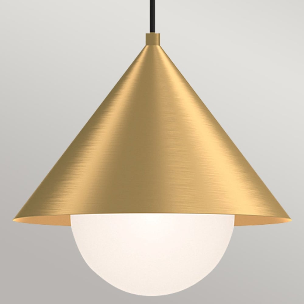 Suspension 1 Lumière Acier — vue 4