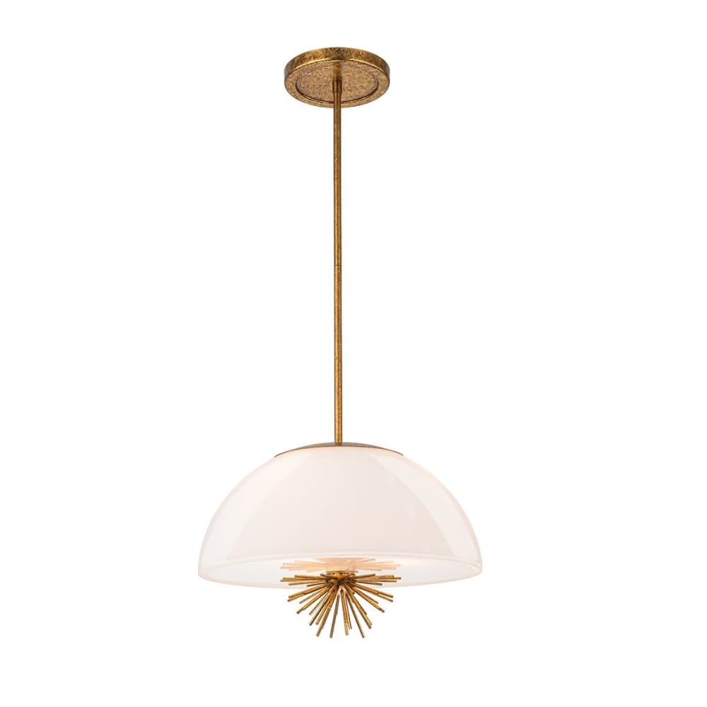 Suspension 4 Lumières - verre