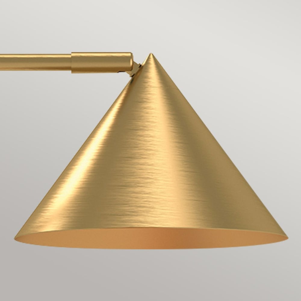 Lampe à poser Acier Or brossé — vue 3