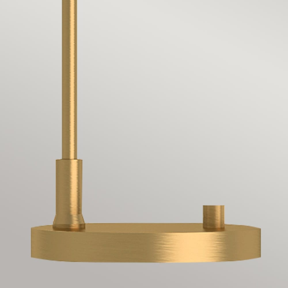 Lampe à poser Acier Or brossé — vue 4