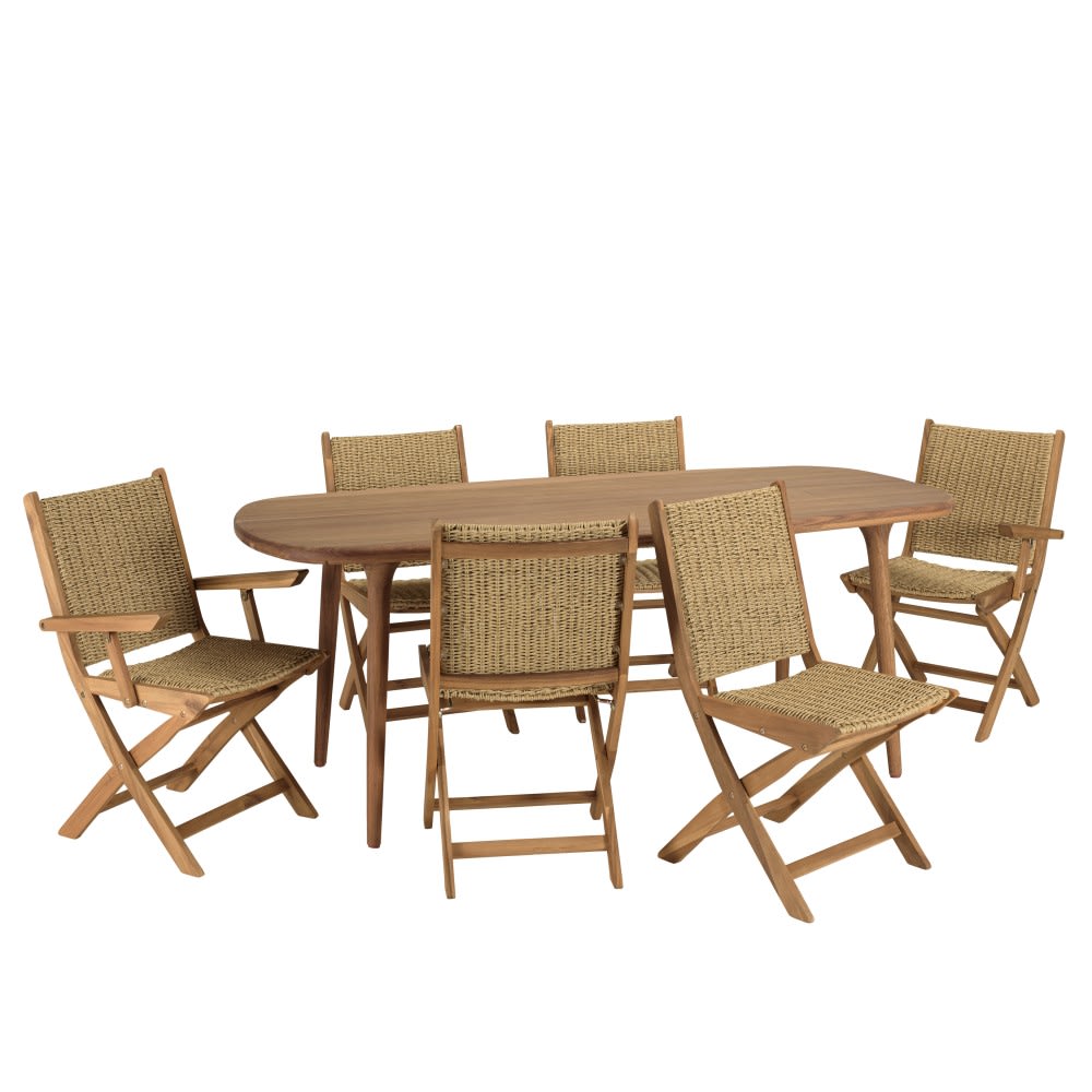 Salon de jardin 6 places