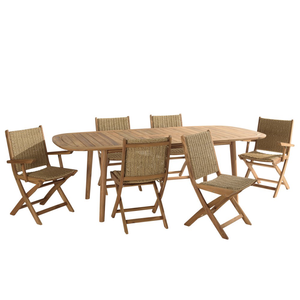 Salon de jardin 6 places