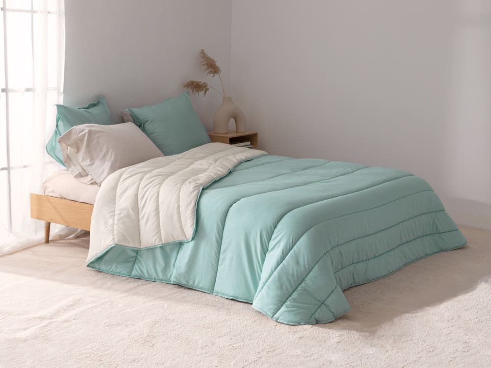 Édredon 100% Microfibre Menthe 240x260 cm Édredon 100% Microfibre Menthe 240x260 cm