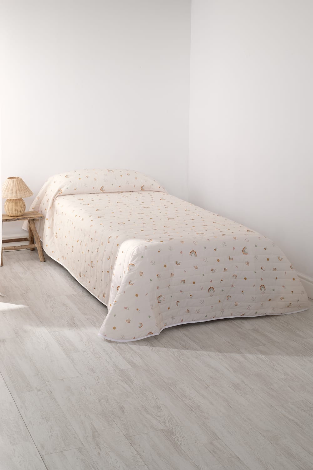 Happy Friday Tagesdecke aus 100 % Baumwolle 180x260 cm Mehrfarbig style modern MEHRFARBIG BAUMWOLLE Baby
