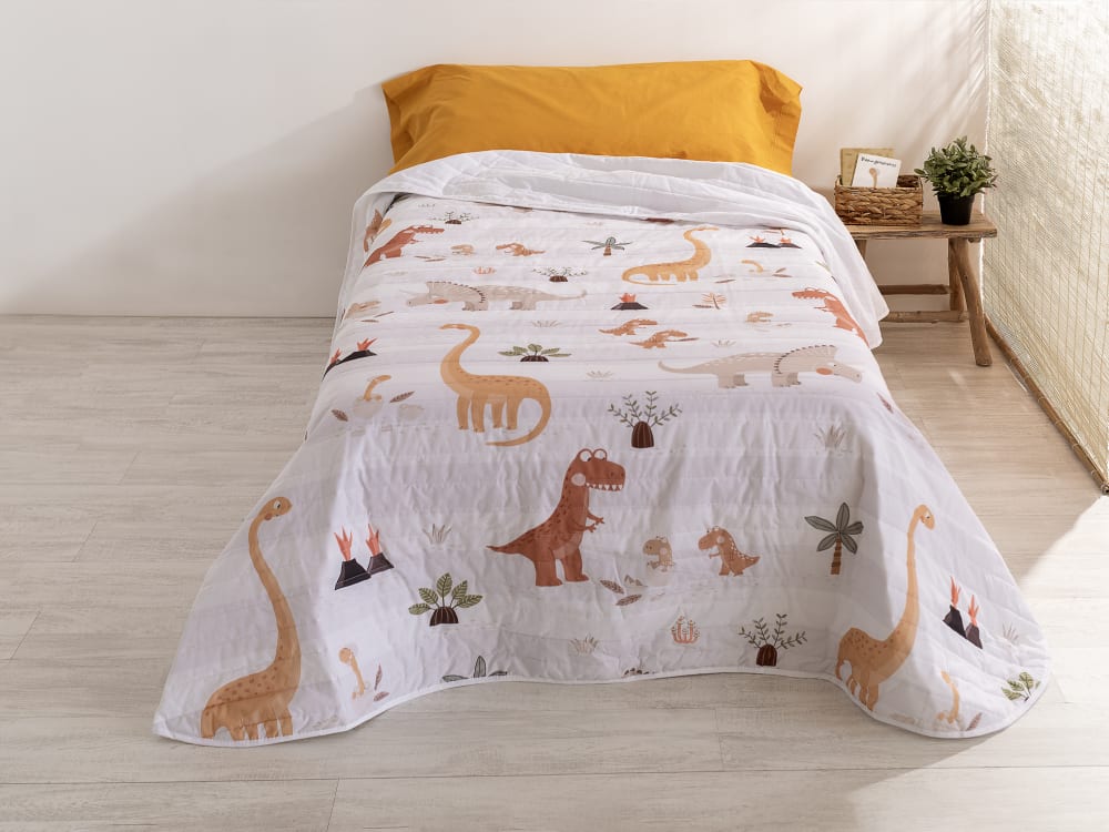 Couvre-lit 100% Coton Multicolore 180x260 cm Couvre-lit 100% Coton Multicolore 180x260 cm