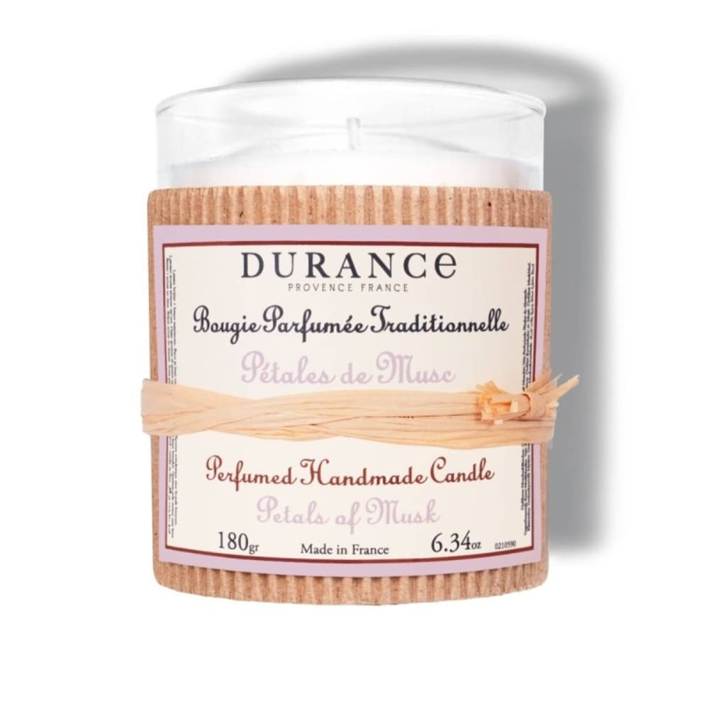 Bougie parfumée pétales de musc