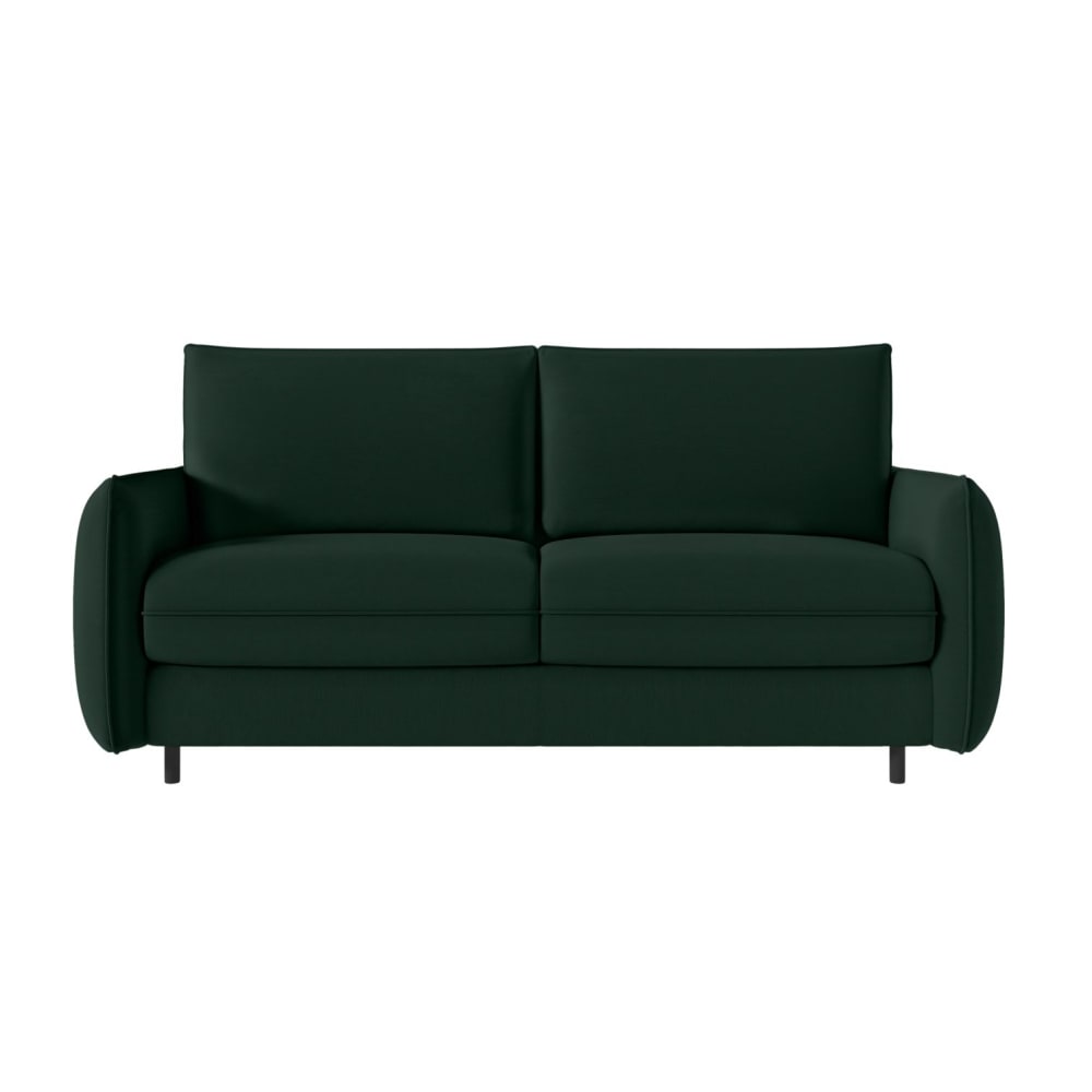 Canapé ERIK convertible 3 places système couchage express en tissu