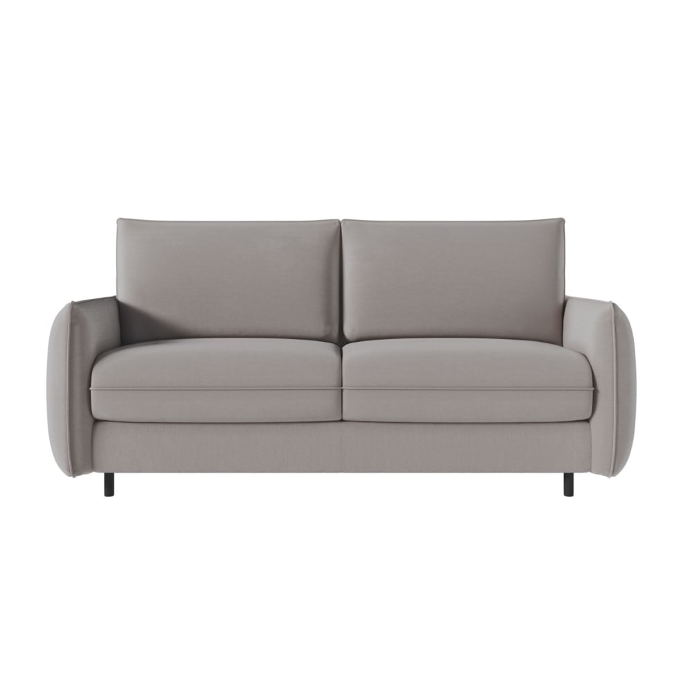 Canapé ERIK convertible 3 places système couchage express en tissu
