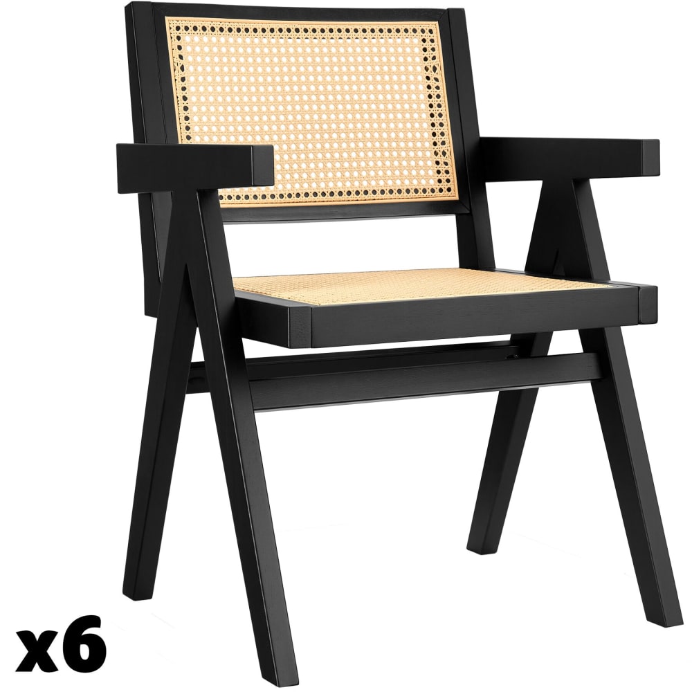 Lot 6 chaises de salle