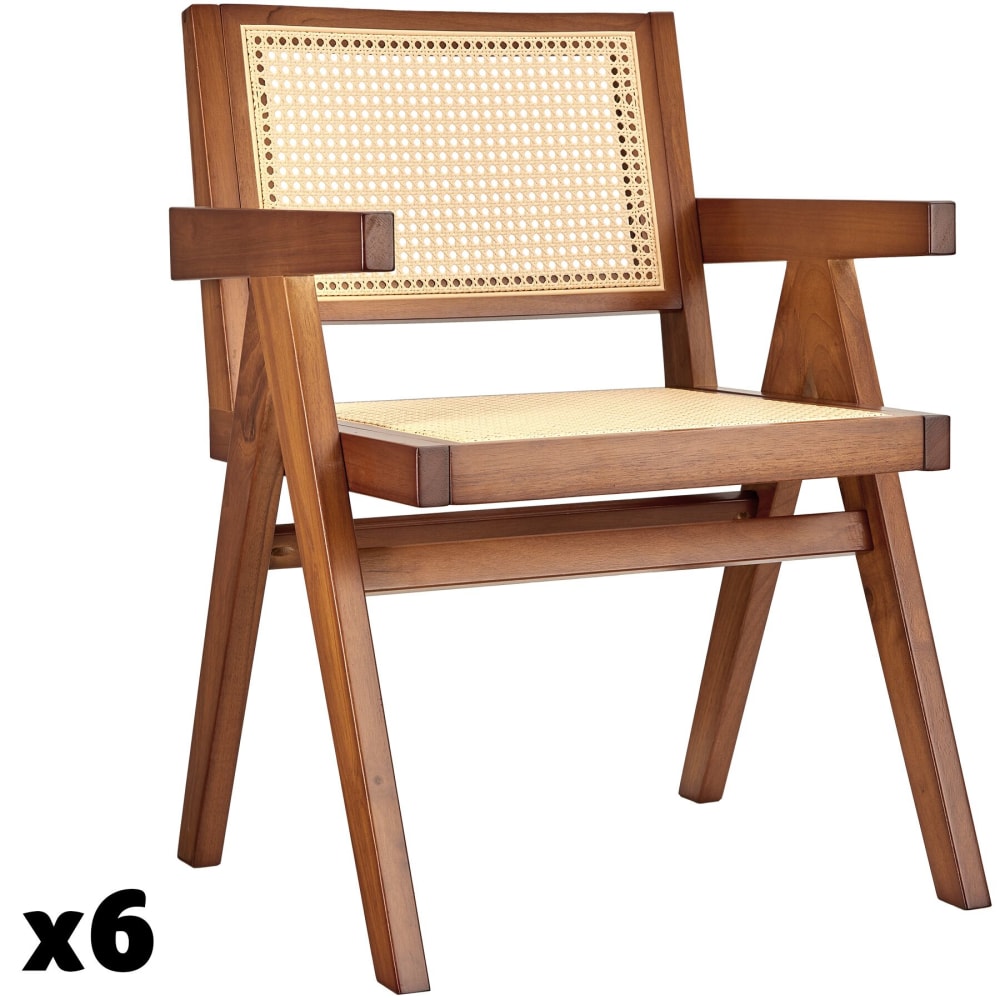 Lot 6 chaises de salle - viennois