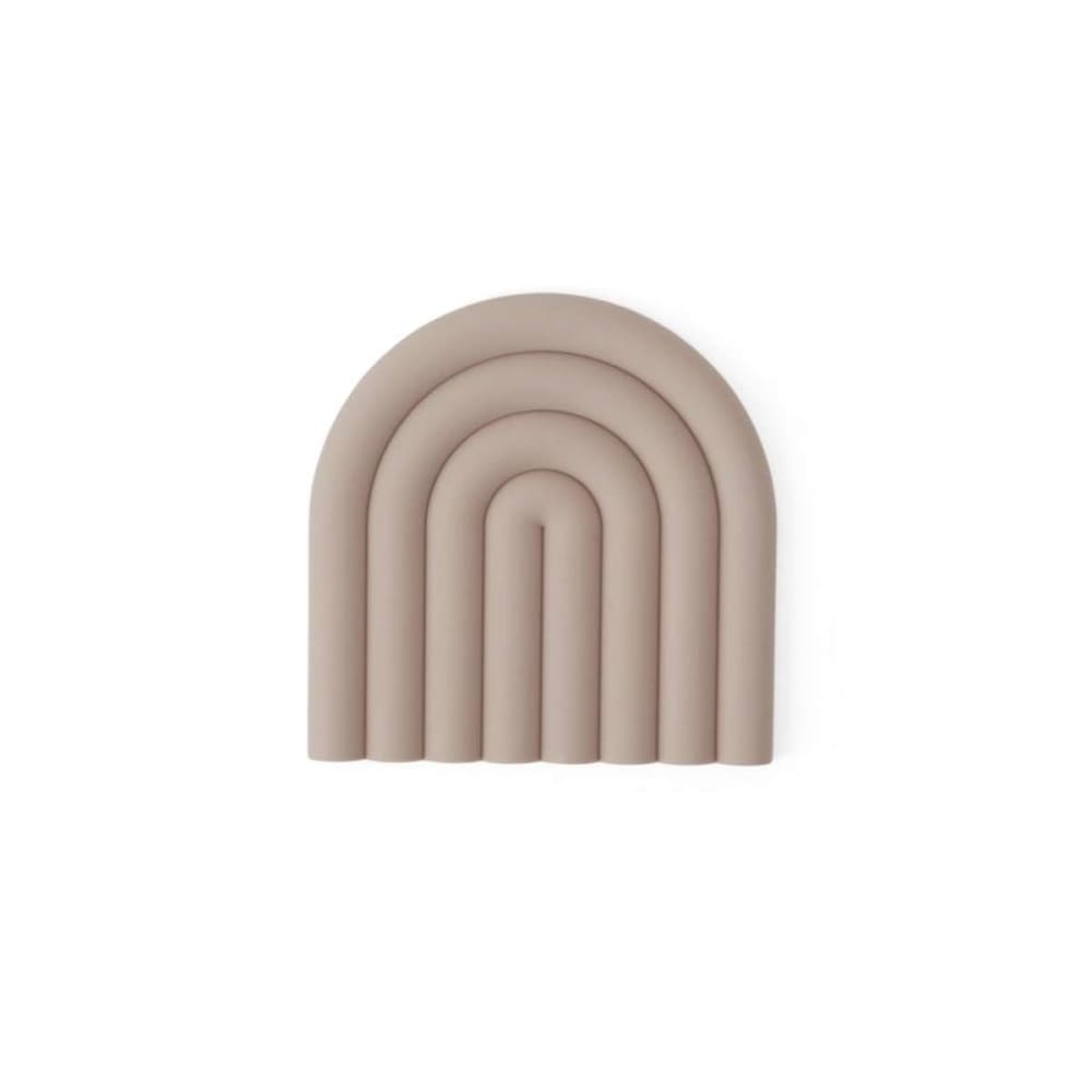 Trivet noir en silicone H1,2x15x15cm