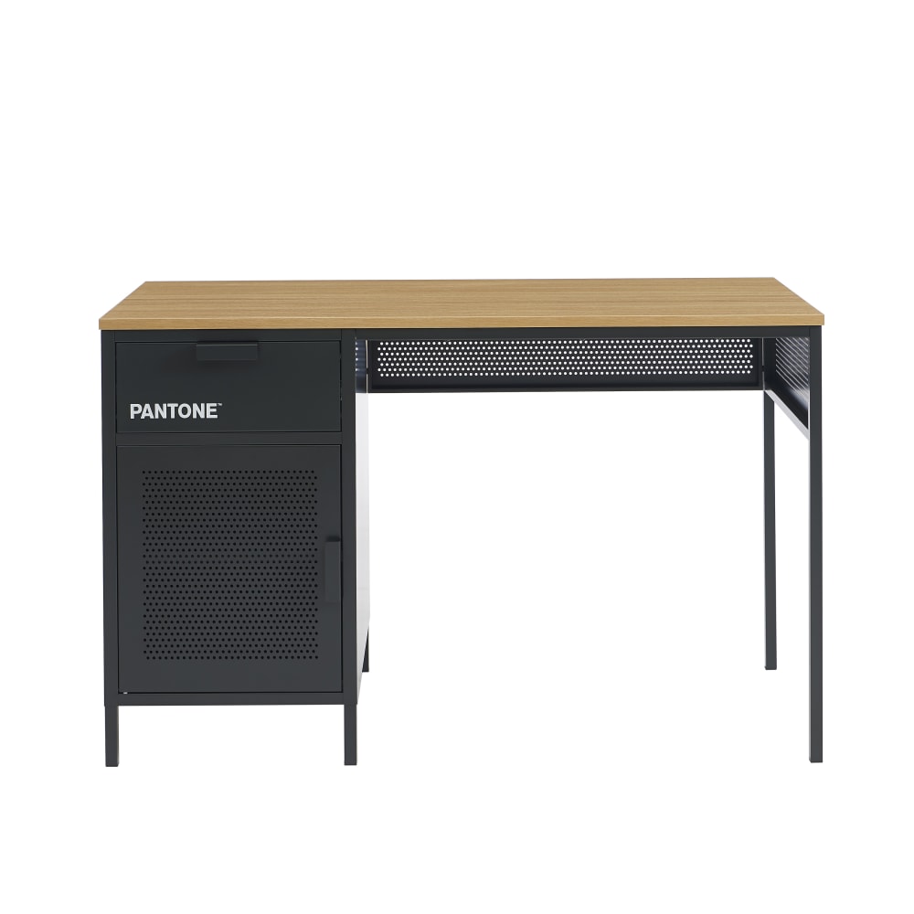 Bureau métal gris anthracite 120cm