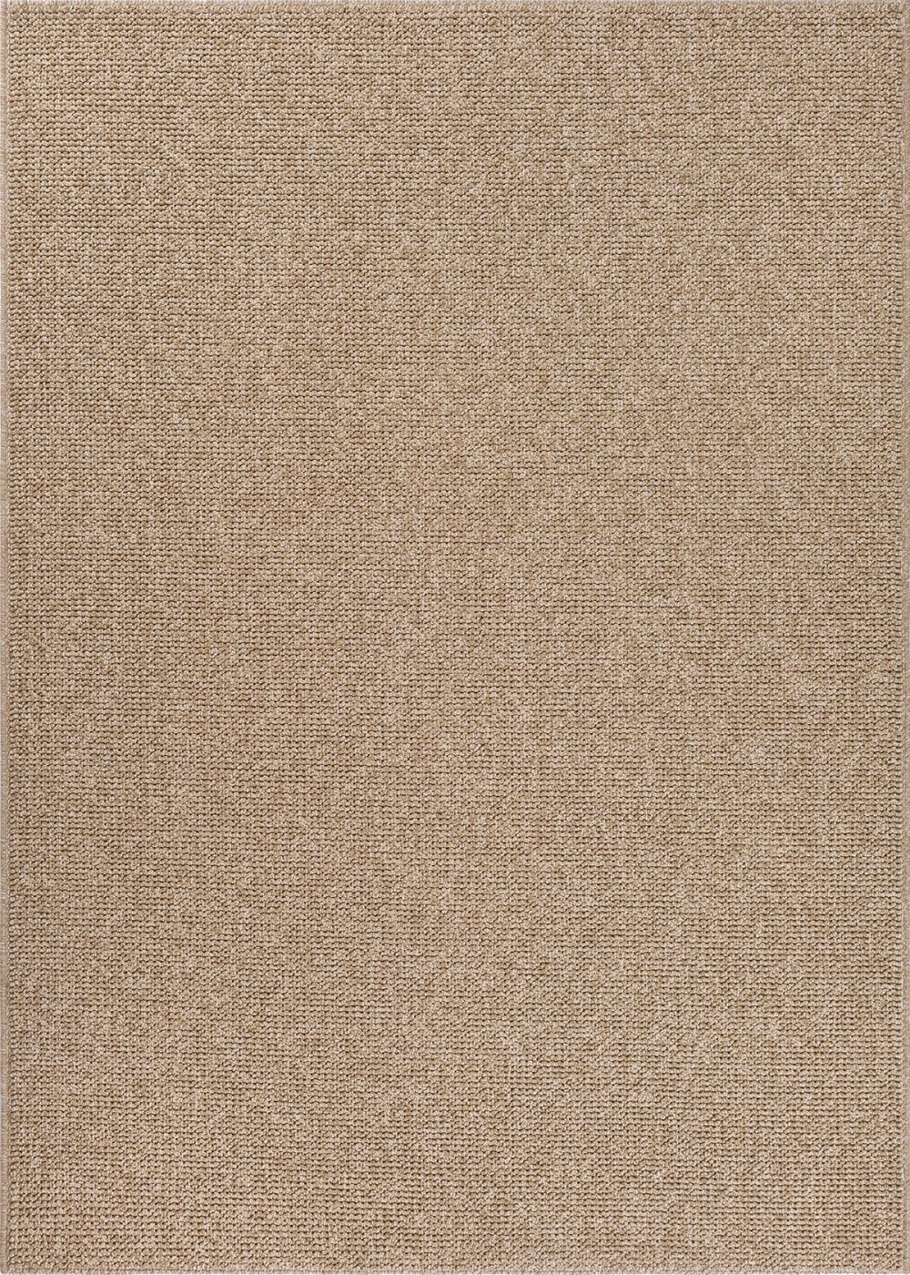 Tapis extérieur moderne intemporel, Beige, 240 x 340 cm