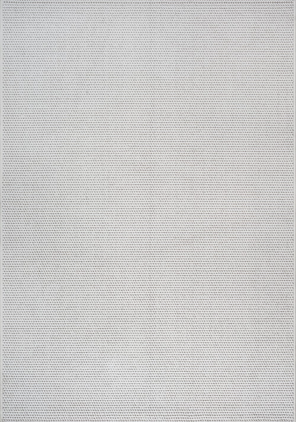 Tapis Mirella moderne tissage structuré, Crème, 80 x 150 cm