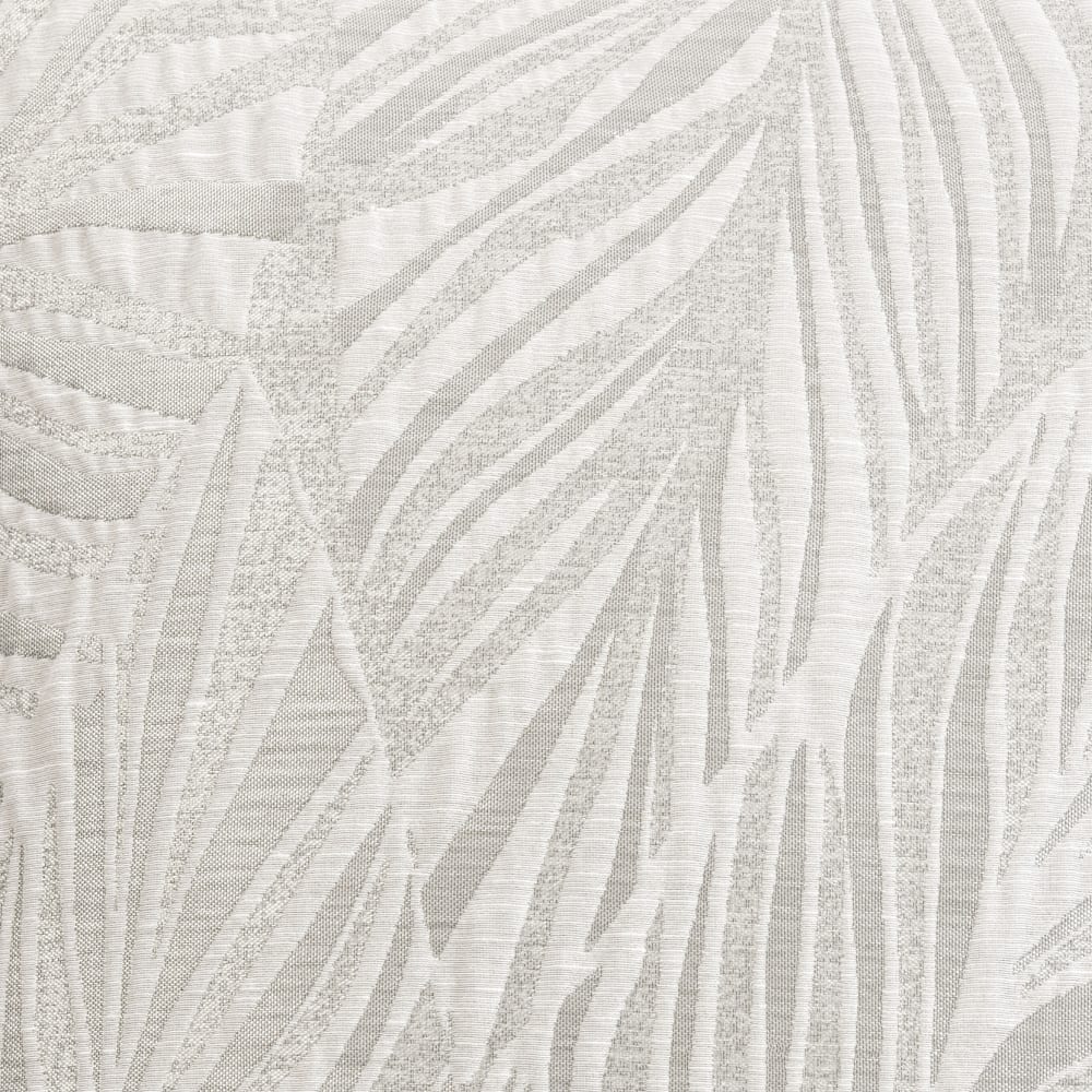 Housse de coussin jacquard effet métal gris 50x50 — vue 4