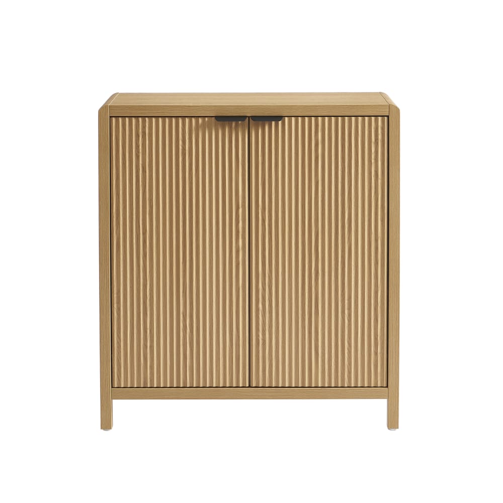 Buffet  effet chêne 2 portes 75cm