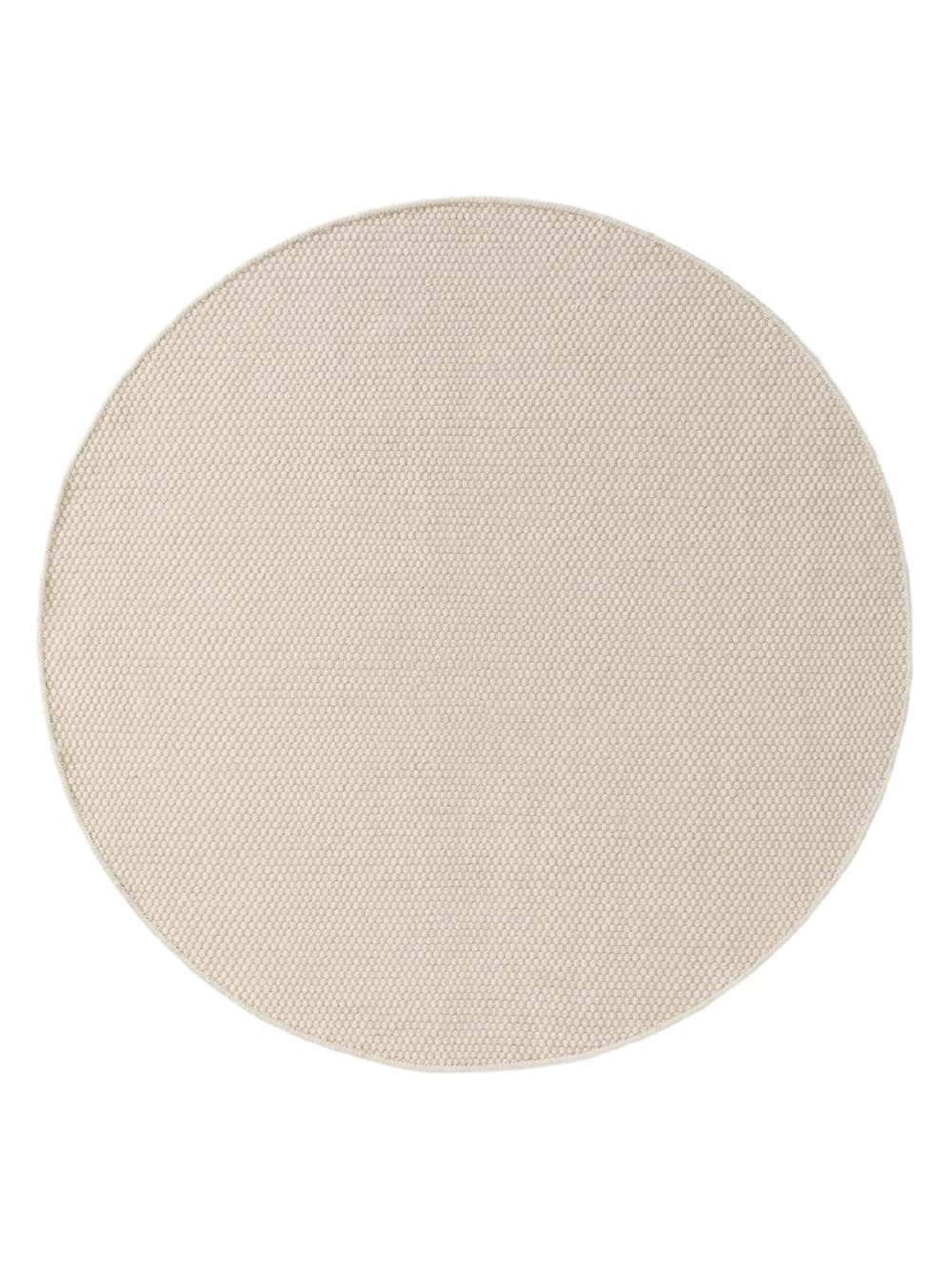 Tapis de laine blanc