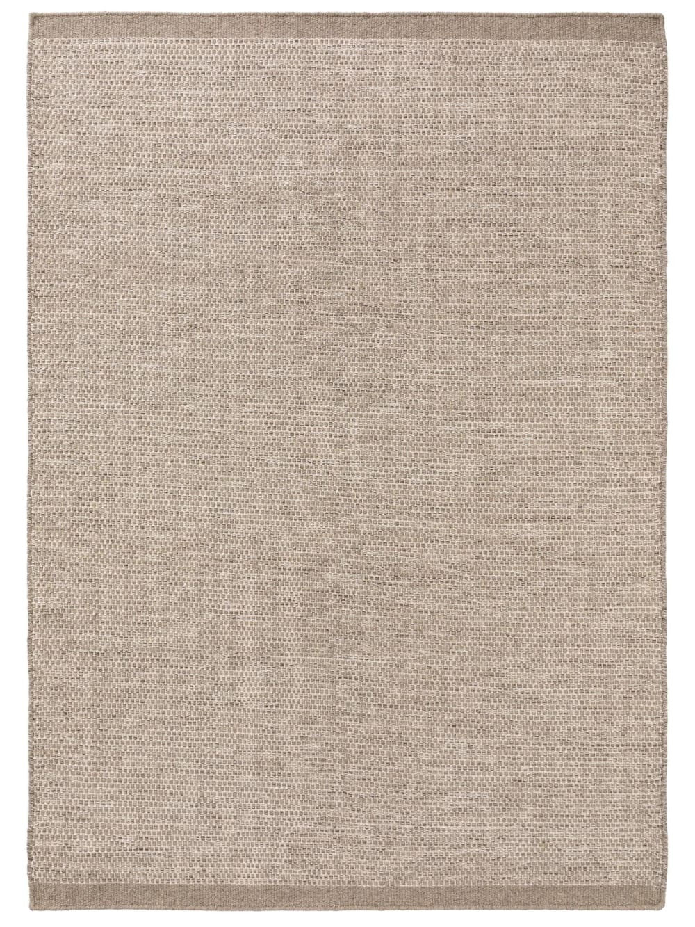 tapis de laine taupe