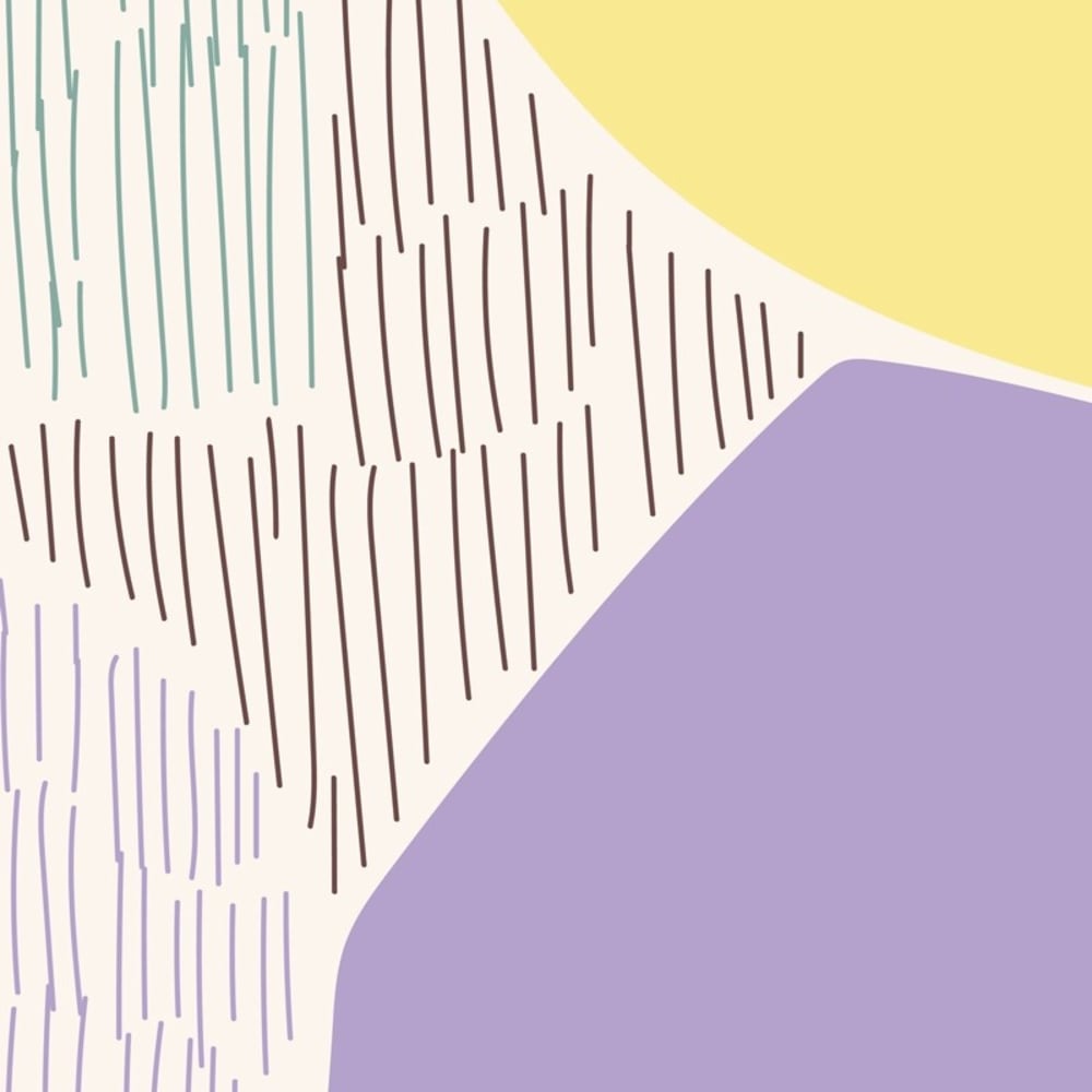 Papier peint panoramique - violet - intissé - 7 lés : 336x270cm — vue 4