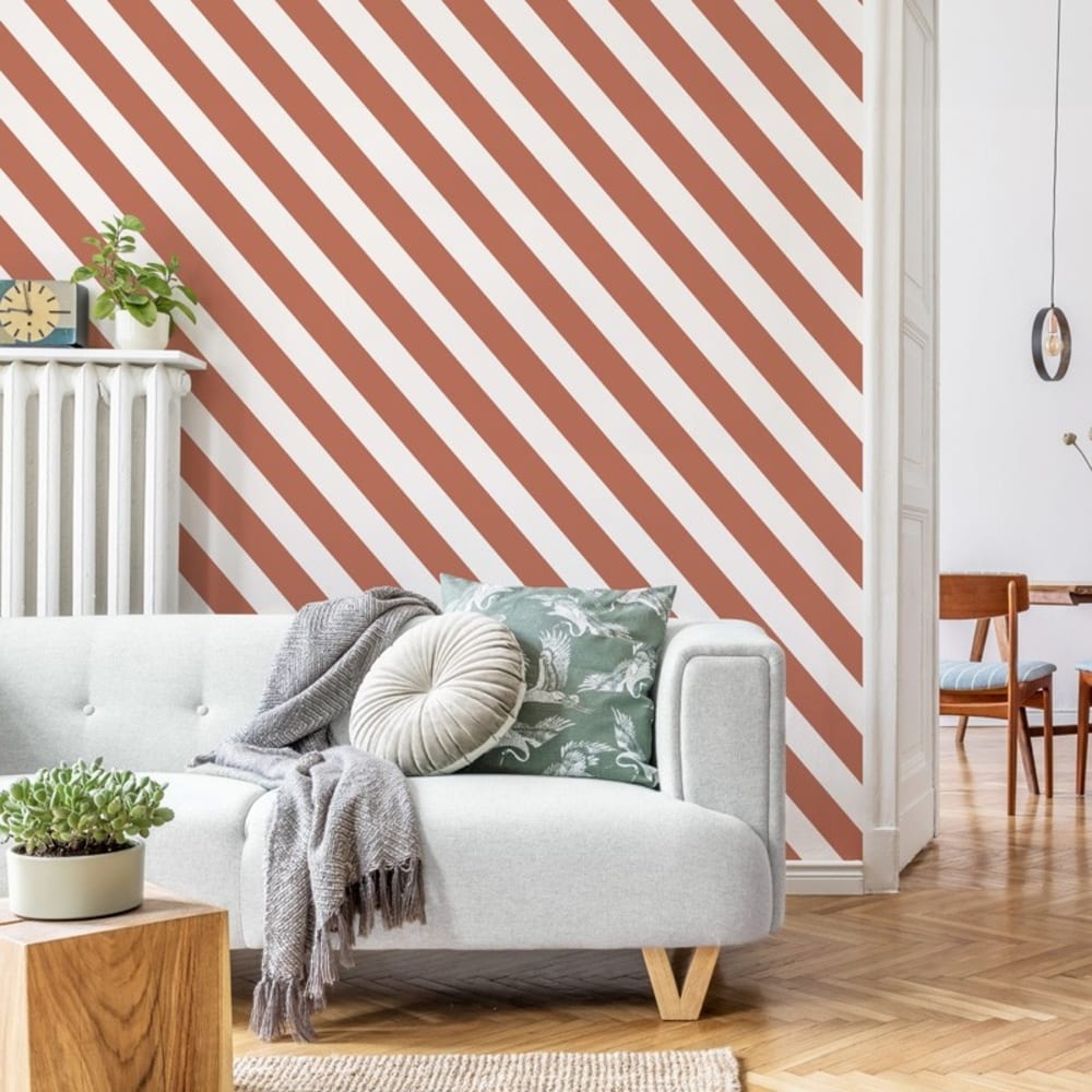 Papier peint raccordable - rouge