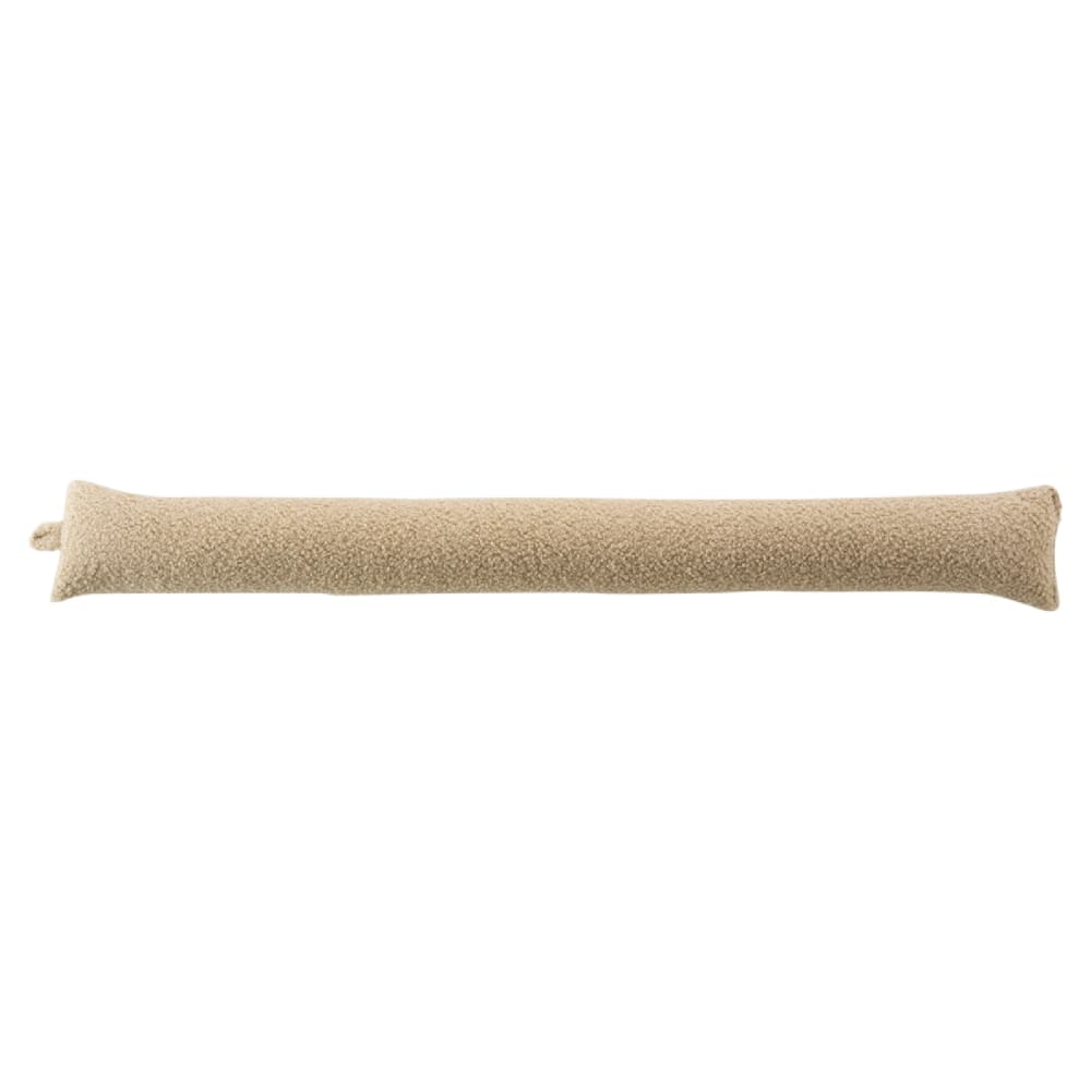 Boudin de porte imitation fourrure bouclette wooly beige beige