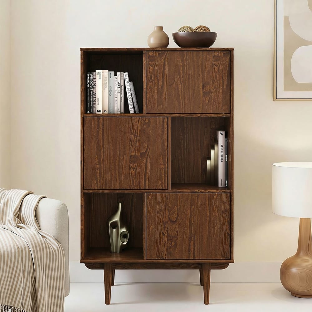 Highboard mit 3 Türen, Kastanie - Maisons Du Monde