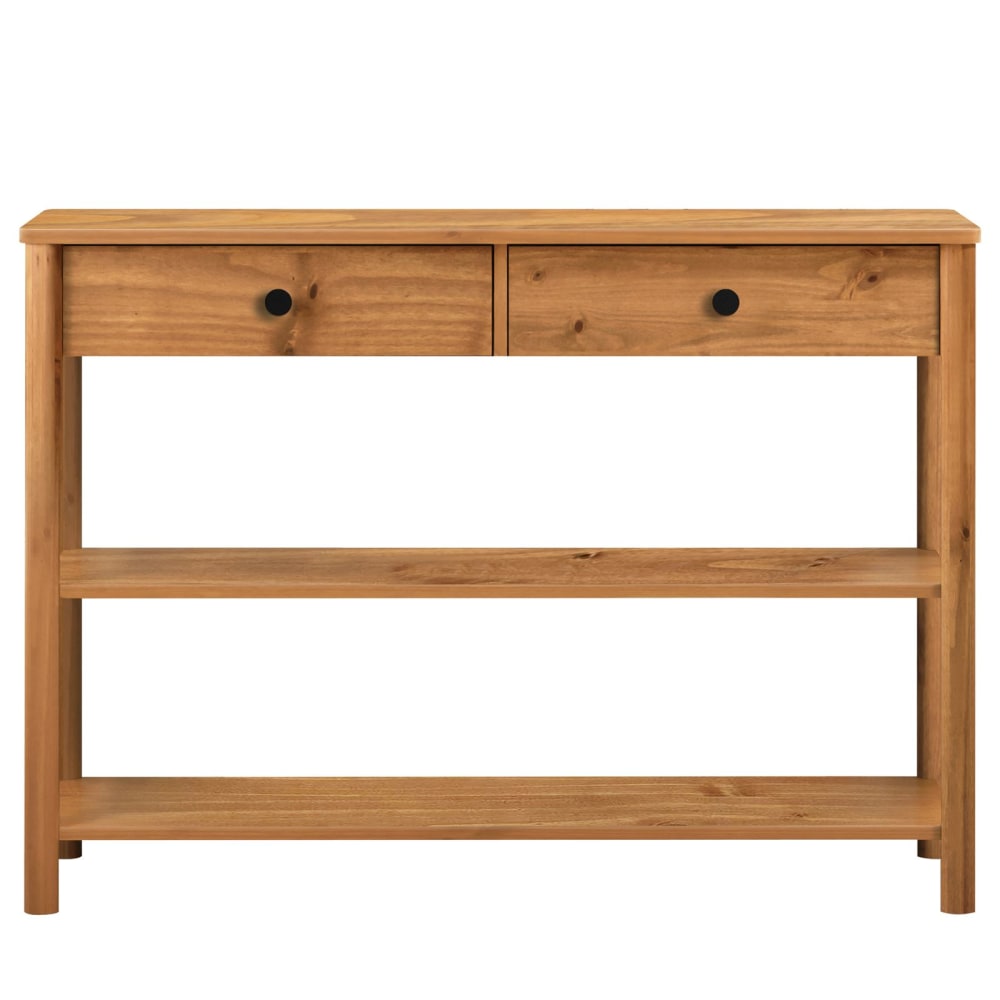 IDIMEX Konsolentisch aus Kiefer Massivholz, Eiche style modern Braun