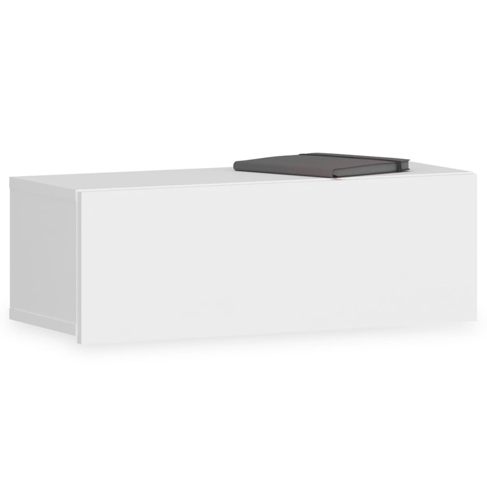 Hängender Nachttisch mit 1 Schublade, weiß - Maisons Du Monde