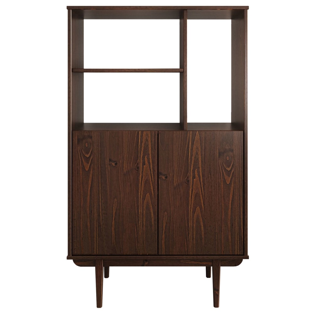IDIMEX Highboard mit offenem Regal, nussbaum style modern Braun Holz