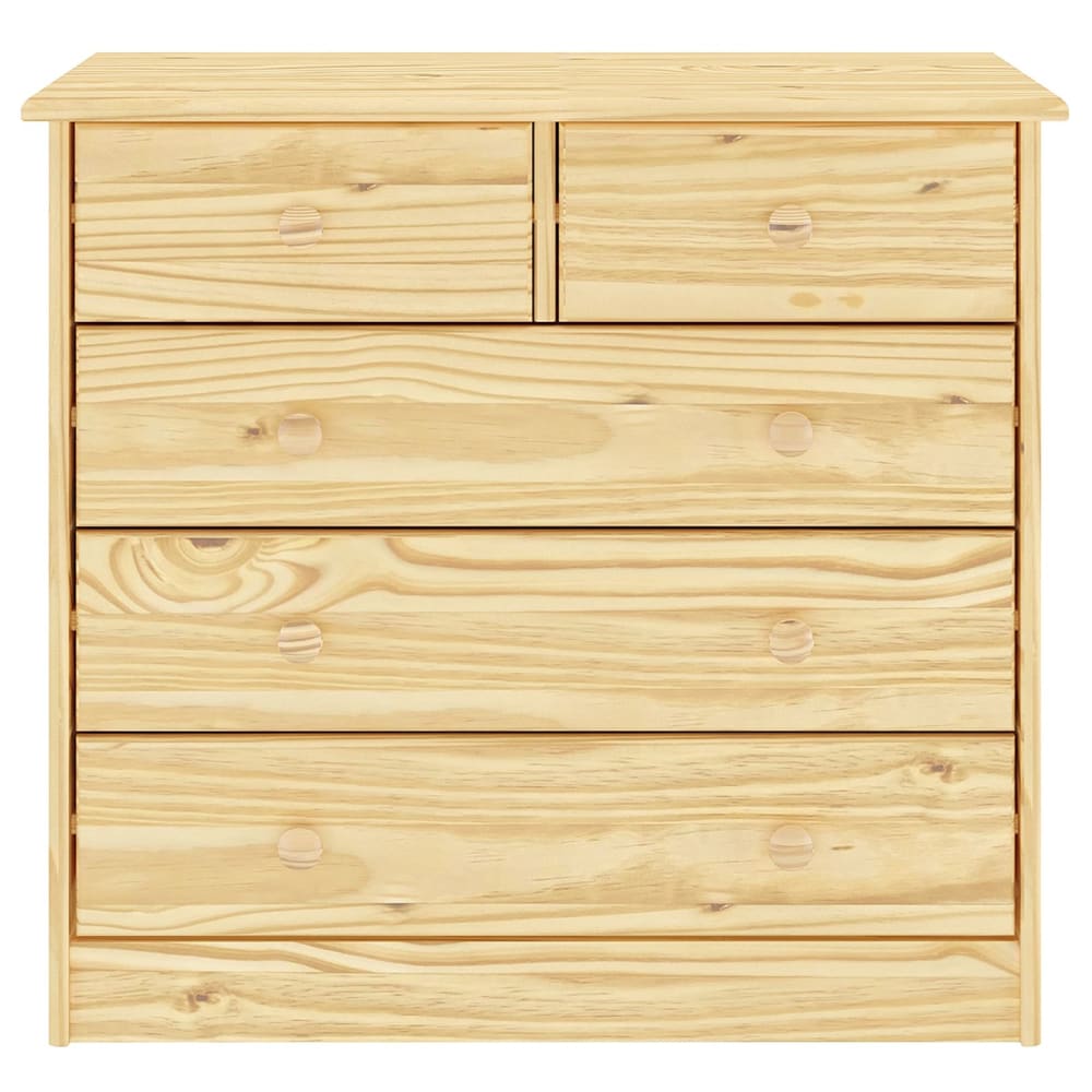 IDIMEX Kommode Sideboard Schubladenkommode aus Kiefer in natur, natur style landhaus Braun Holz