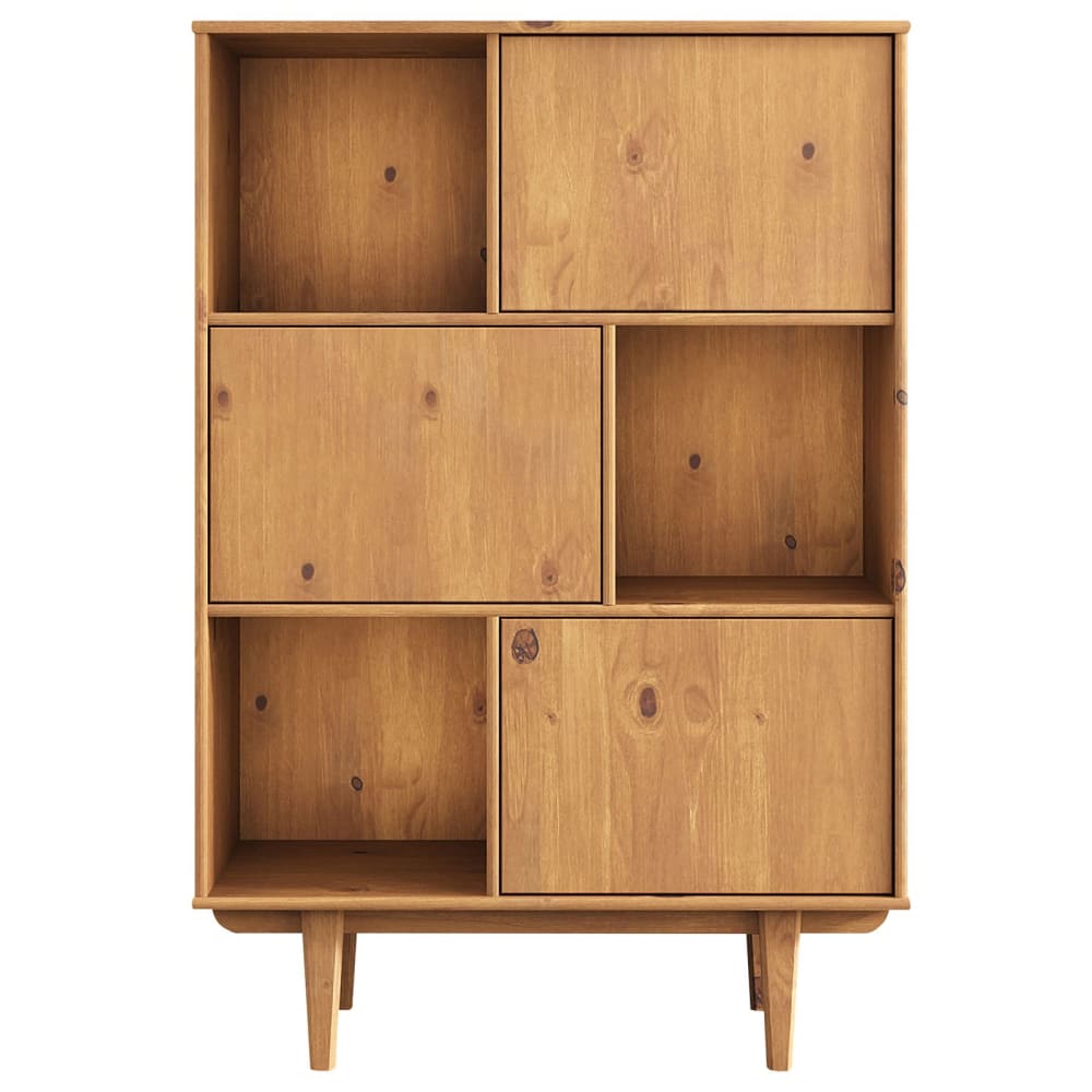 IDIMEX Highboard mit 3 Türen, Eiche style modern Braun Holz