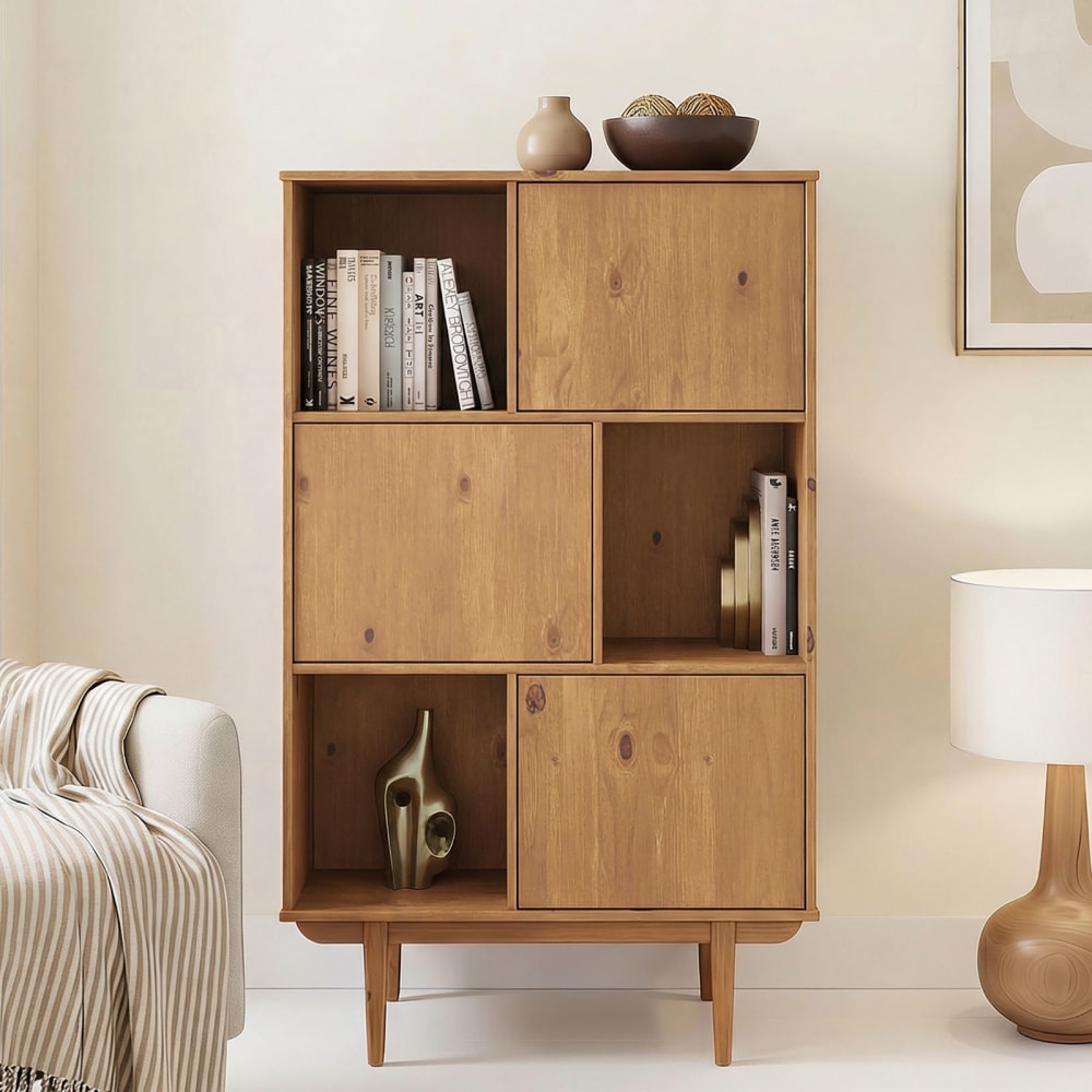 Highboard mit 3 Türen, Eiche - Maisons Du Monde