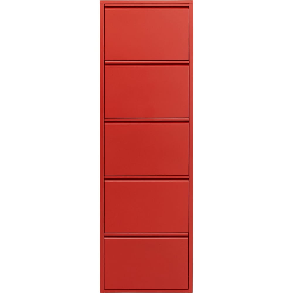 Casier à chaussures - rouge