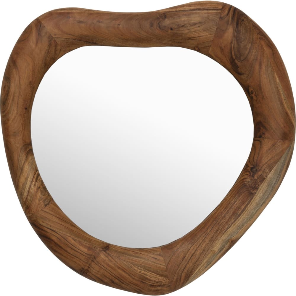 Miroir en acacia 80x78cm