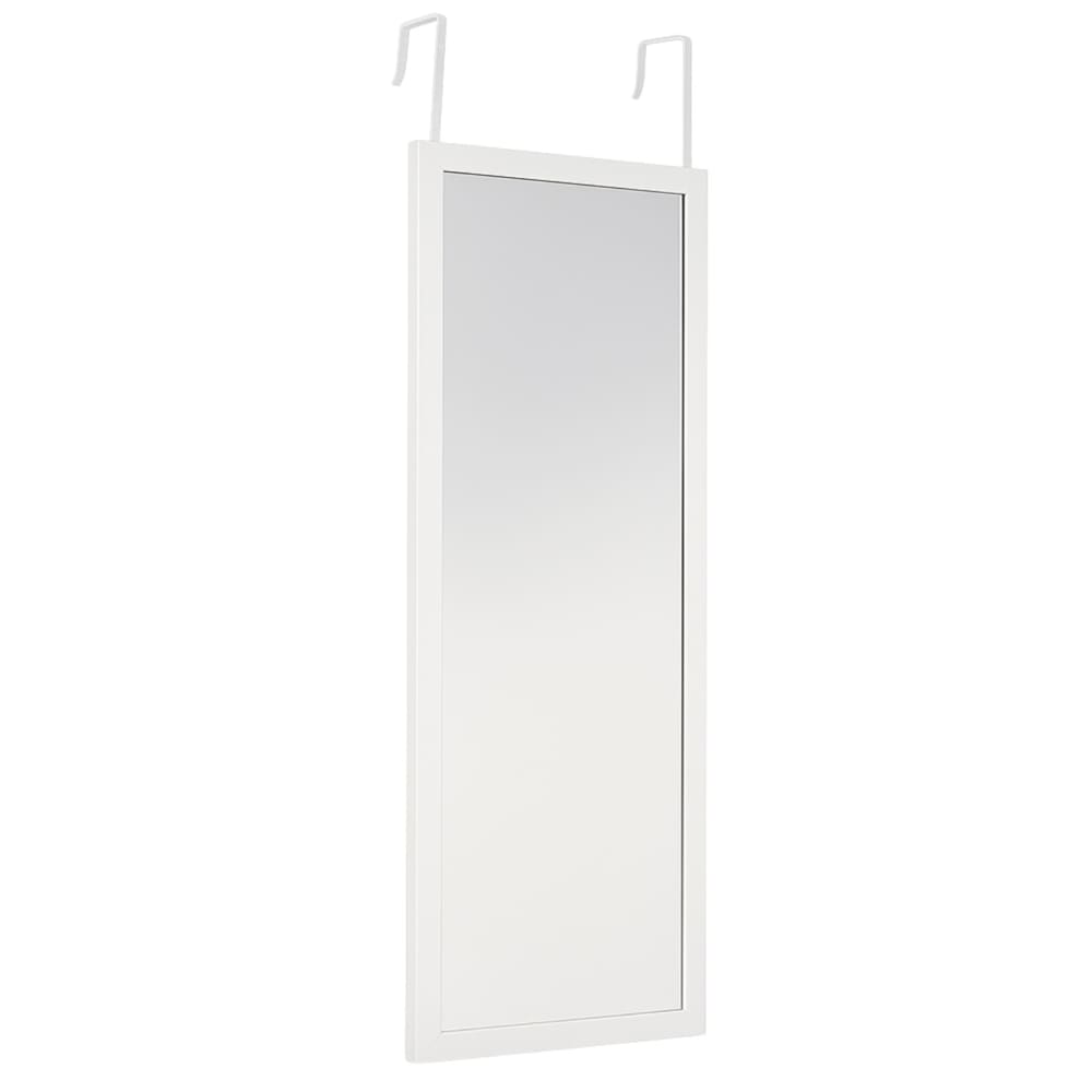 SCENA LIVING Türspiegel aus Kunststoff, 36 x 110 cm, weiß - Pvc - Polyvinlychlorid