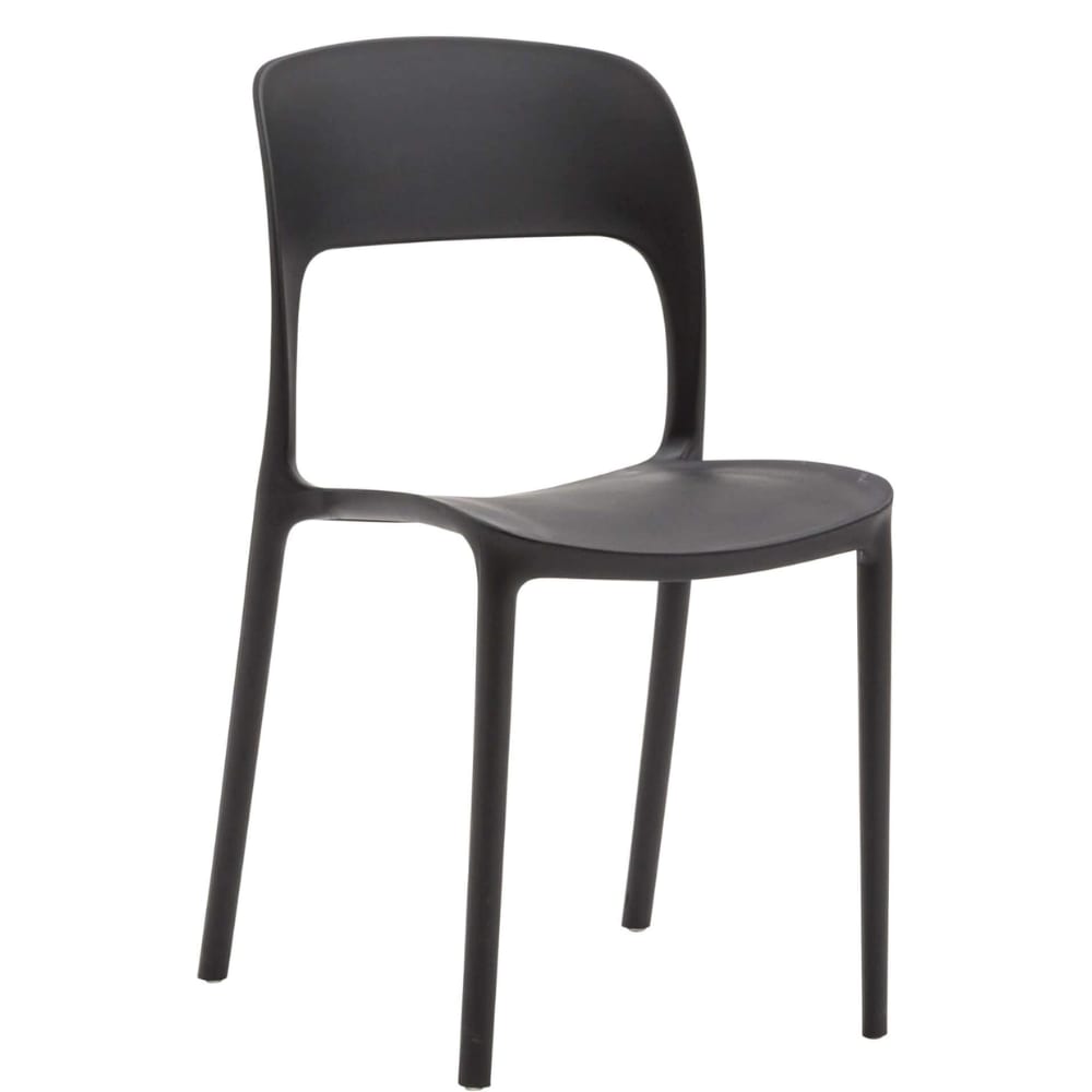 Lot de 4 chaises en polypropylène