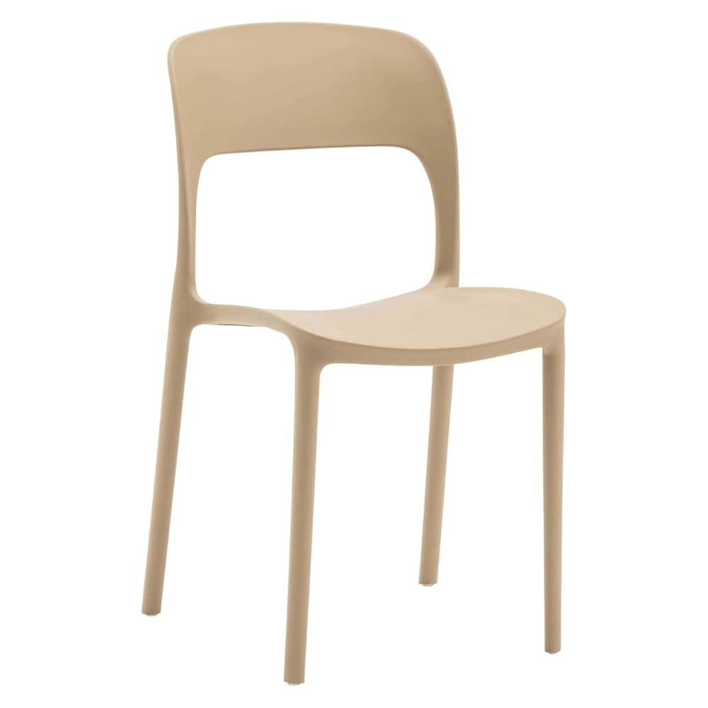 Lot de 4 chaises en polypropylène