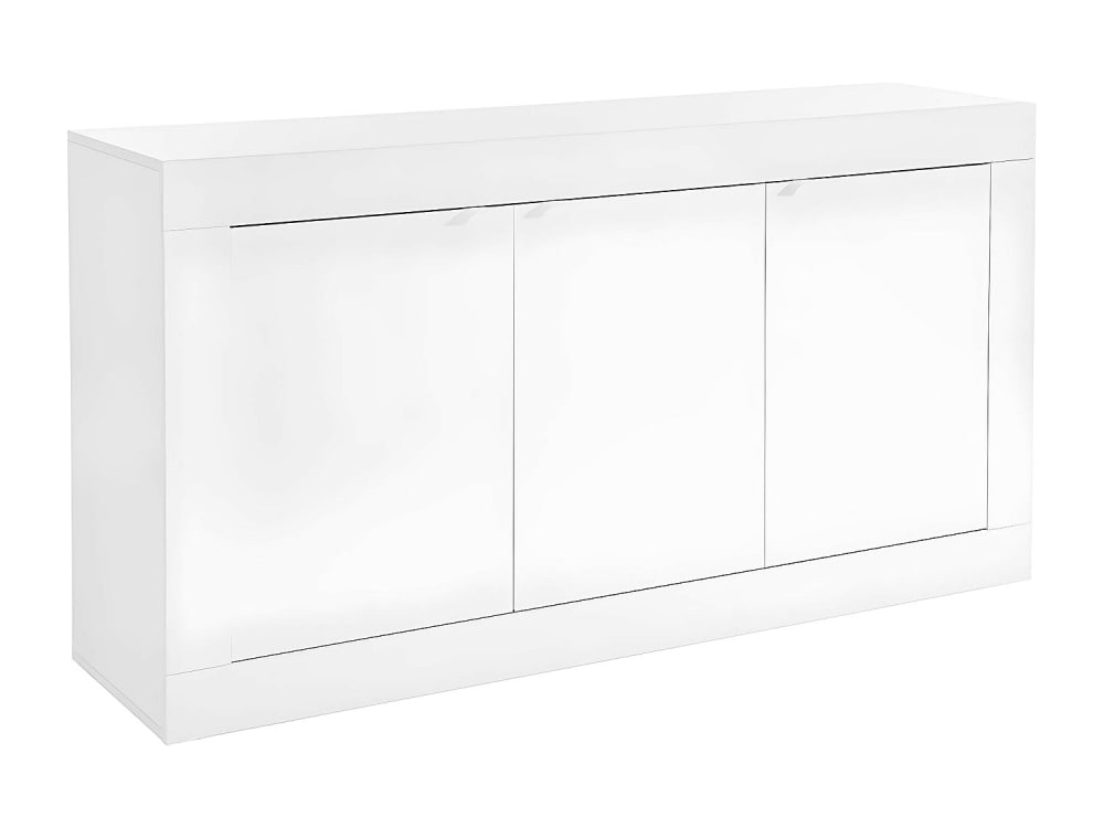Buffet effet bois blanc
