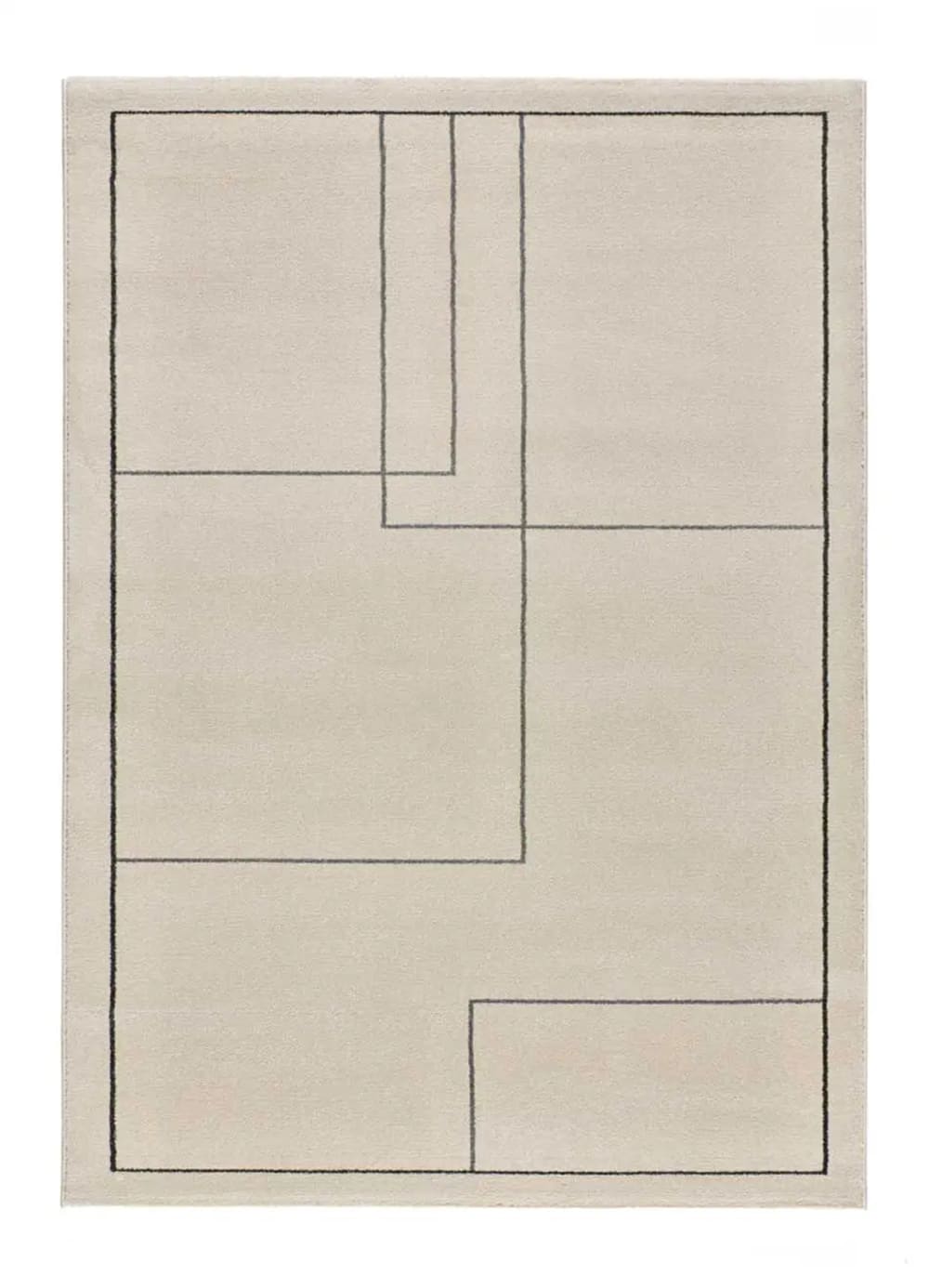 Tapis abstrait multicolore 80x150 cm