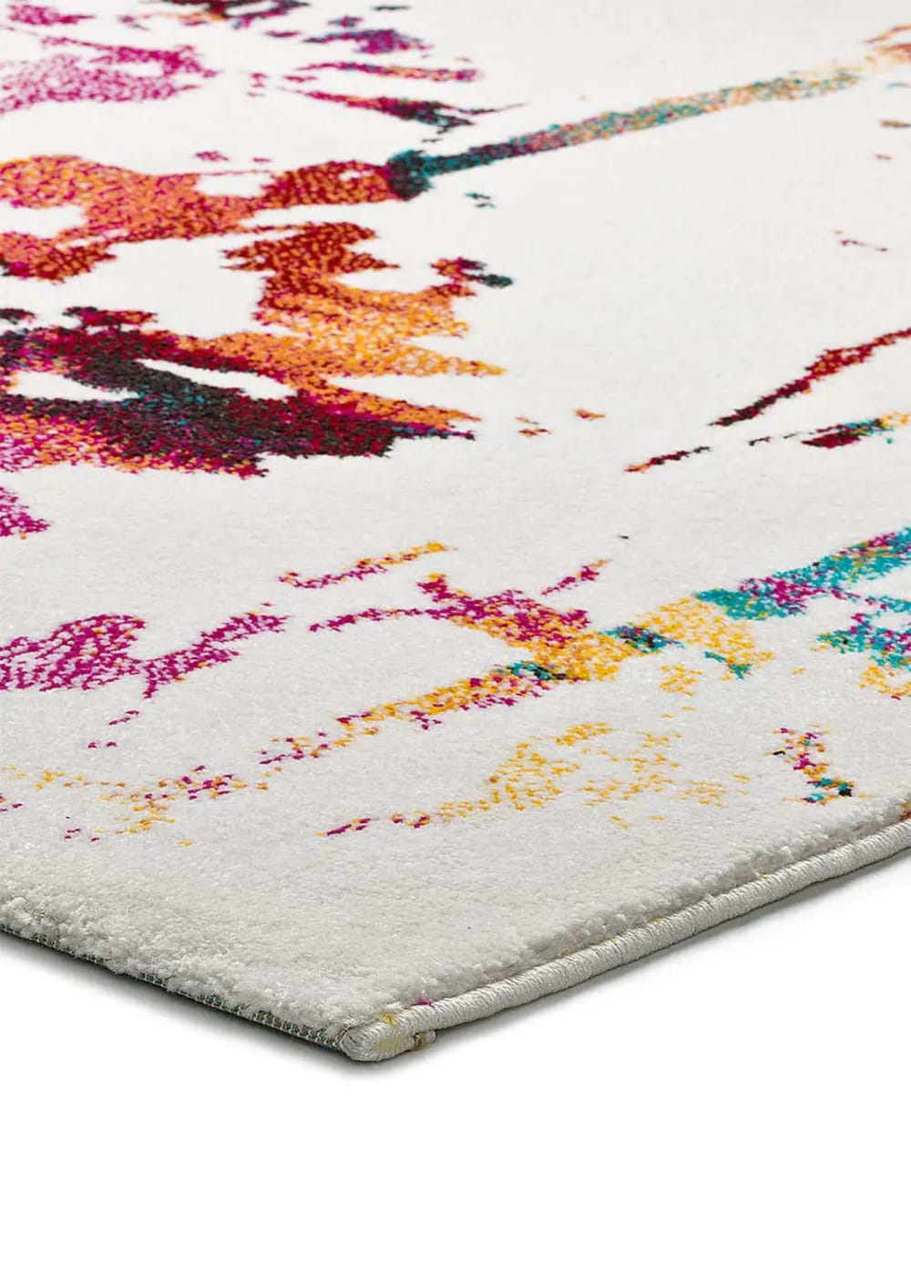 Tapis abstrait multicolore 120x170 cm — vue 4