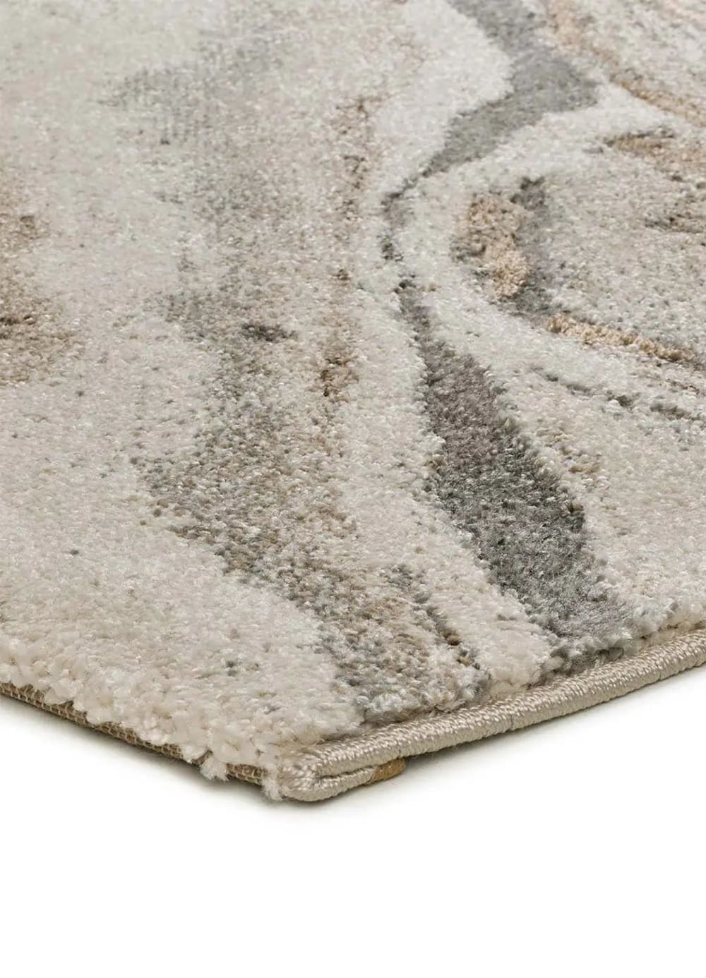 Tapis abstrait beige 80x150 cm — vue 4