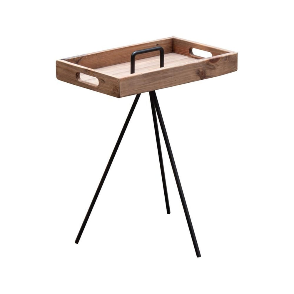 plateau en bois clair