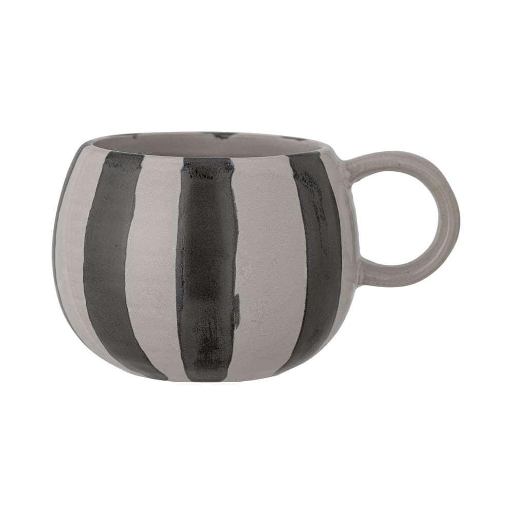 Mug en grès noir
