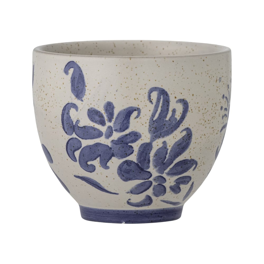 Tasse en grès bleu h8