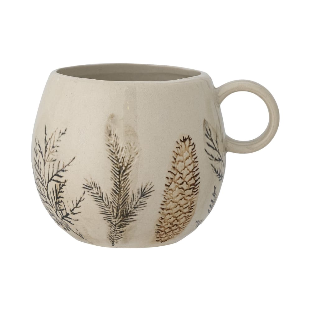 Mug en grès vert