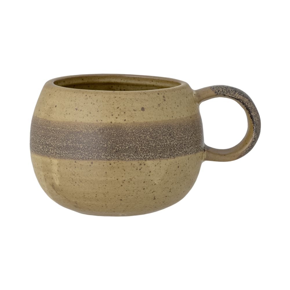 Mug en grès nature h8.5 Mug en grès nature h8.5